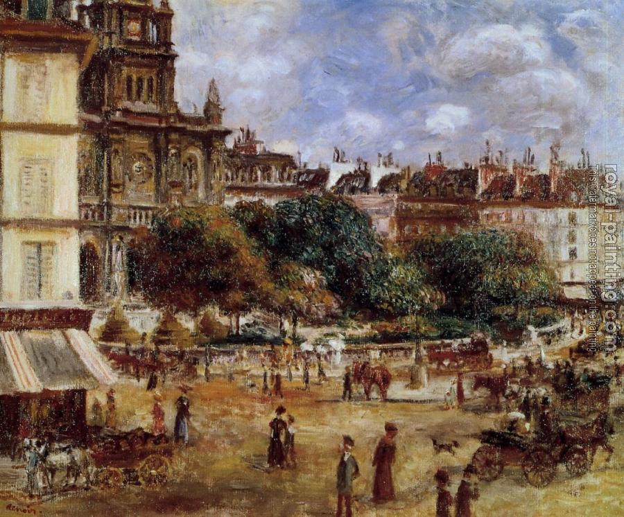Pierre Auguste Renoir : Place de la Trinite, Paris